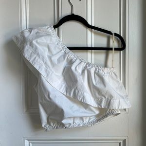 Aritzia one shoulder blouse